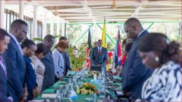 File photo of President William Ruto's Cabinet.